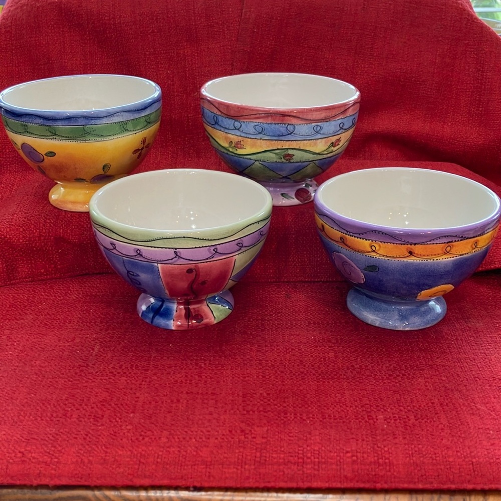 Sweet Shoppe By Sango Ice Cream Bowls-Set of 4